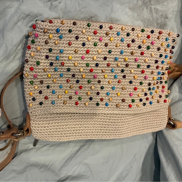 The Sak Cream Beaded Crossbody Bag - Picture 4 of 6